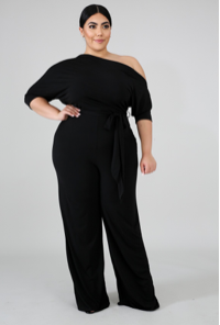 Curvy Jumpsuit (off the shoulder)